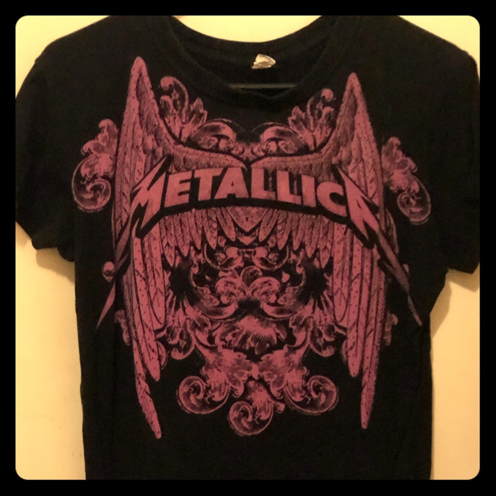 Metallica T-shirt-women’s lg.